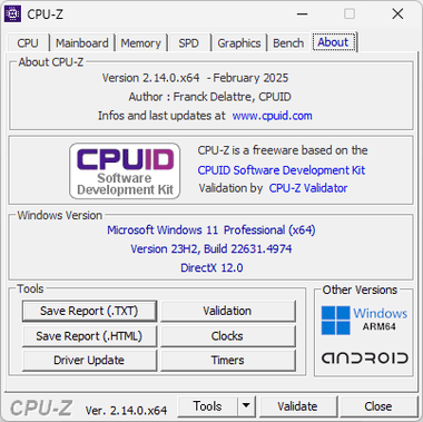 CPU-Z 2.14016