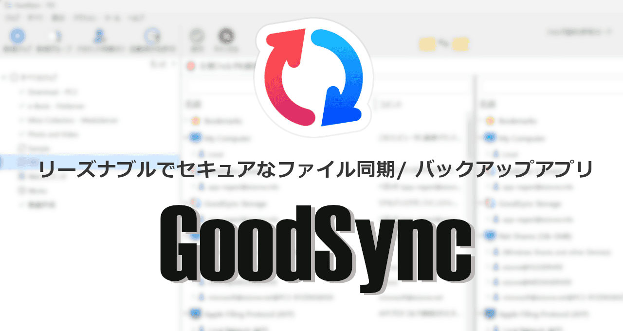 GoodSync Eizone info GoodSync Eizone info