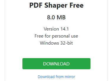 PDF Shaper 14.1 001