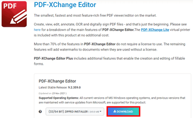 Xchange editor pdf Tracker Software