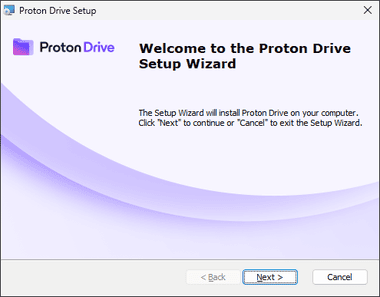 Proton Drive Windows 003