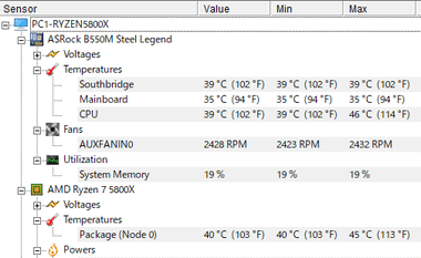 AMD RYZEN7 5800X を使用した自作パソコン | E.i.Z