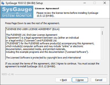 SysGauge Ultimate + Server 10.0.12 instal