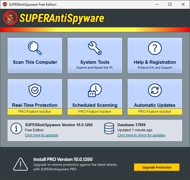 SuperAntiSpyware Free 013