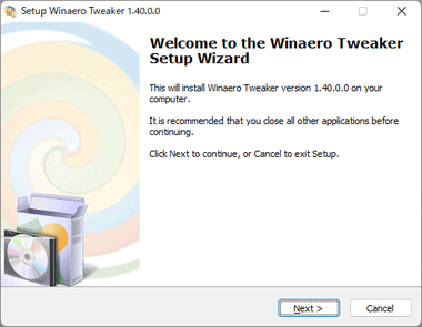 Winaero Tweaker 1.55 for iphone instal