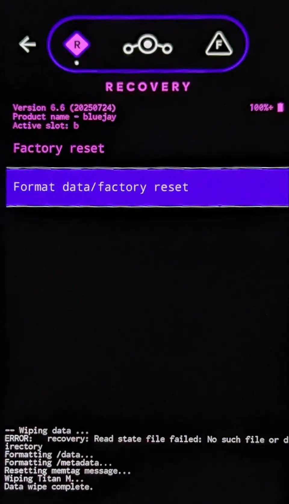 pin-error 007